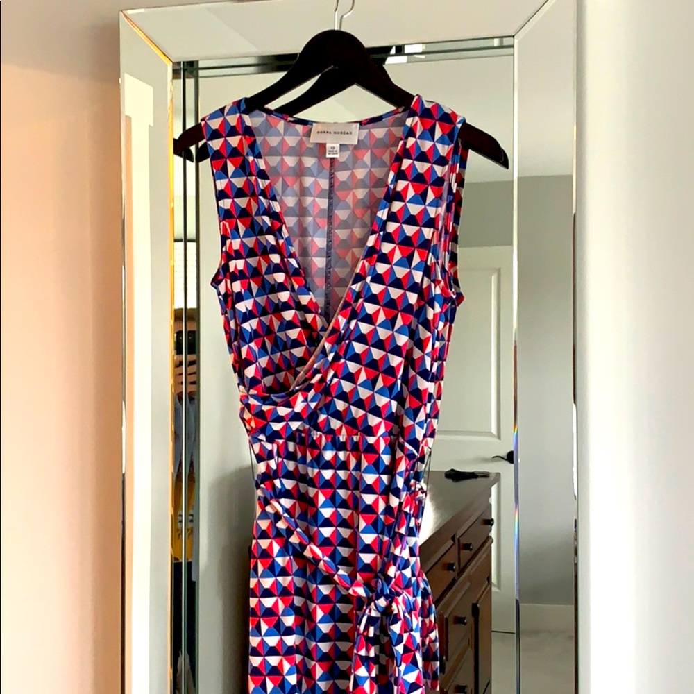 Donna Morgan Faux Wrap Dress